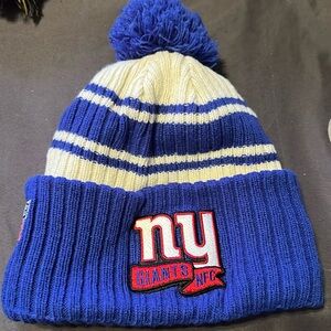 NY giants beanie